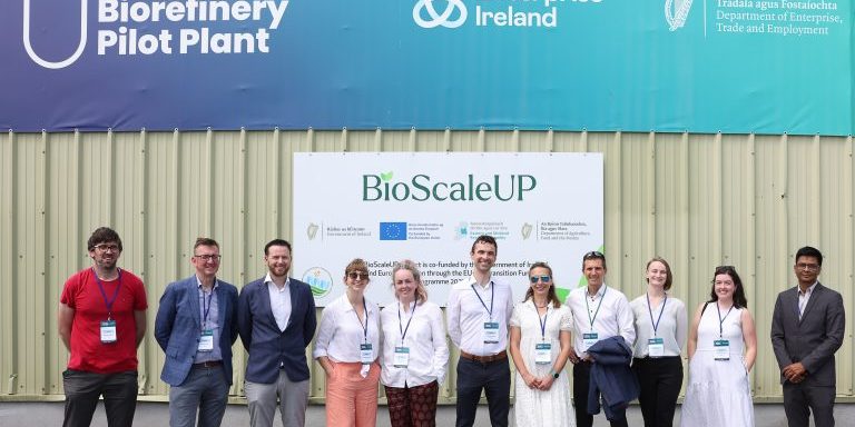 National Biorefinery Pilot Plant and Bioeconomy Demonstration Launch at Lisheen, Co Tipperary. Photo: Odhran Ducie