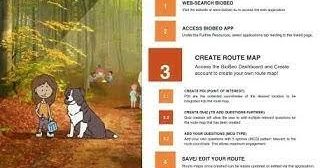 BioBeo App & Dashboard - How to create a route map